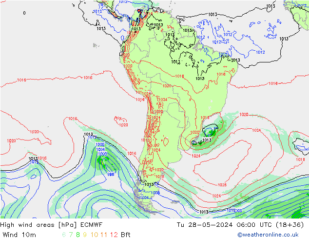 Sturmfelder ECMWF Di 28.05.2024 06 UTC