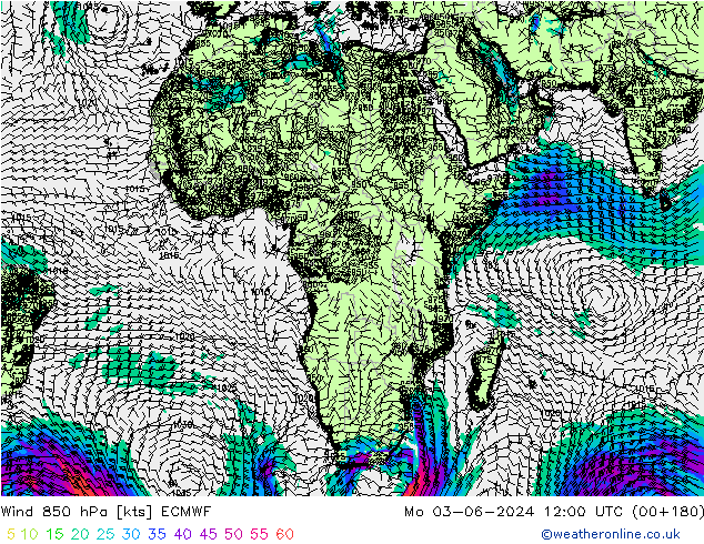 Wind 850 hPa ECMWF ma 03.06.2024 12 UTC