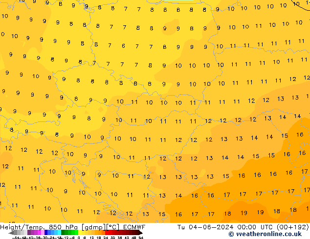 Z500/Rain (+SLP)/Z850 ECMWF  04.06.2024 00 UTC