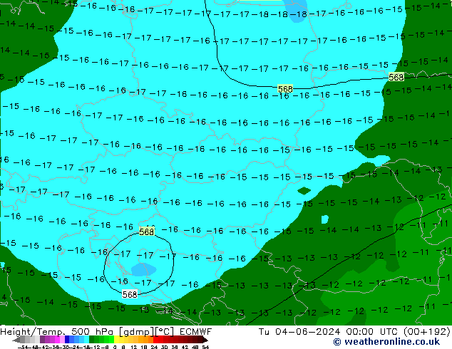 Z500/Rain (+SLP)/Z850 ECMWF  04.06.2024 00 UTC