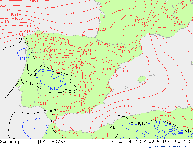      ECMWF  03.06.2024 00 UTC