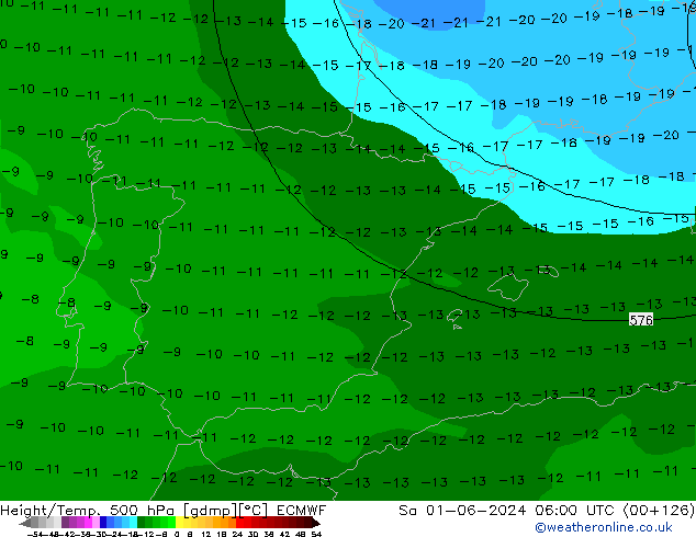 Z500/Rain (+SLP)/Z850 ECMWF ��� 01.06.2024 06 UTC