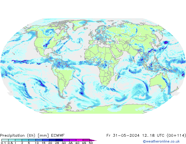 Z500/Regen(+SLP)/Z850 ECMWF vr 31.05.2024 18 UTC