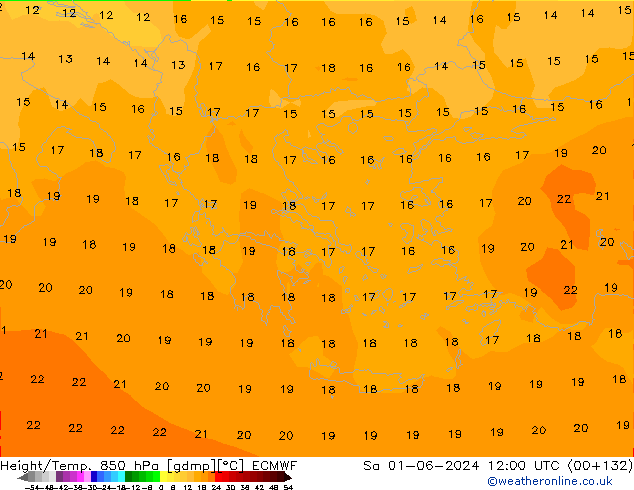 Z500/Rain (+SLP)/Z850 ECMWF sam 01.06.2024 12 UTC