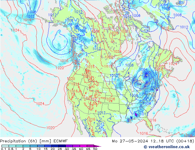 Z500/Regen(+SLP)/Z850 ECMWF ma 27.05.2024 18 UTC