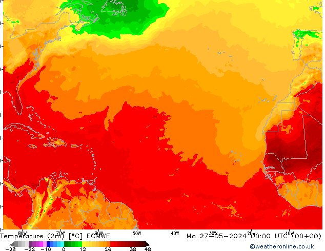     ECMWF  27.05.2024 00 UTC