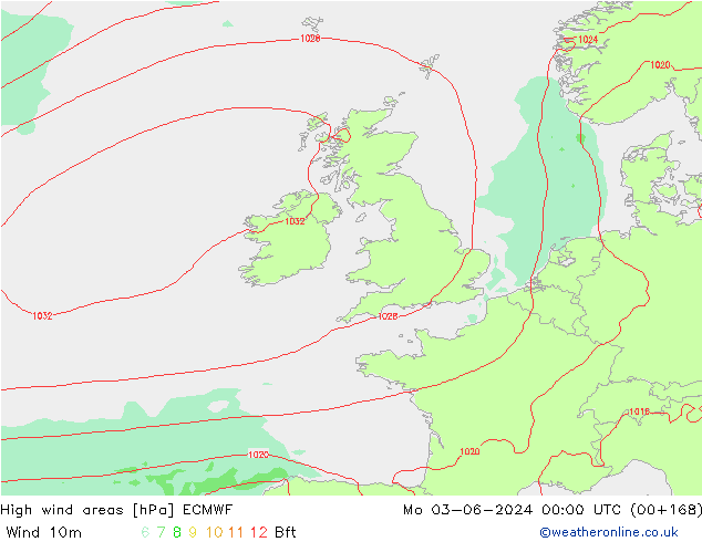 Windvelden ECMWF ma 03.06.2024 00 UTC