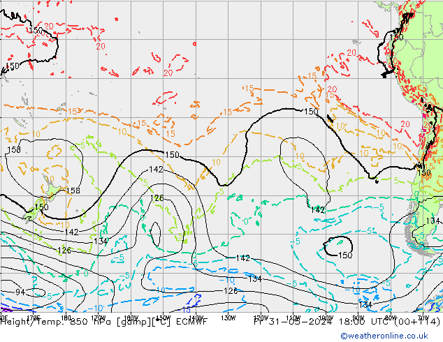 Z500/Rain (+SLP)/Z850 ECMWF pt. 31.05.2024 18 UTC