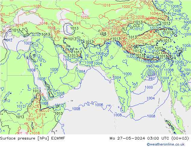      ECMWF  27.05.2024 03 UTC