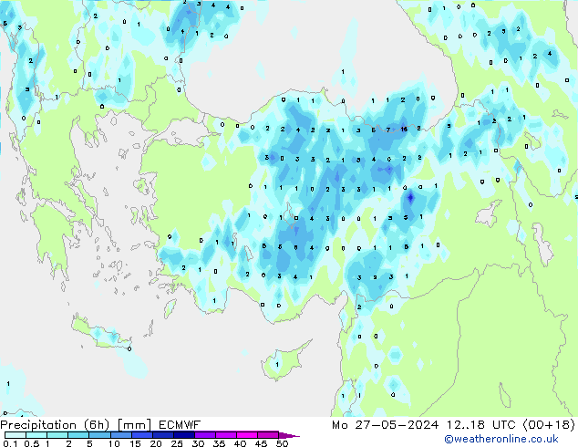 Z500/Rain (+SLP)/Z850 ECMWF lun 27.05.2024 18 UTC