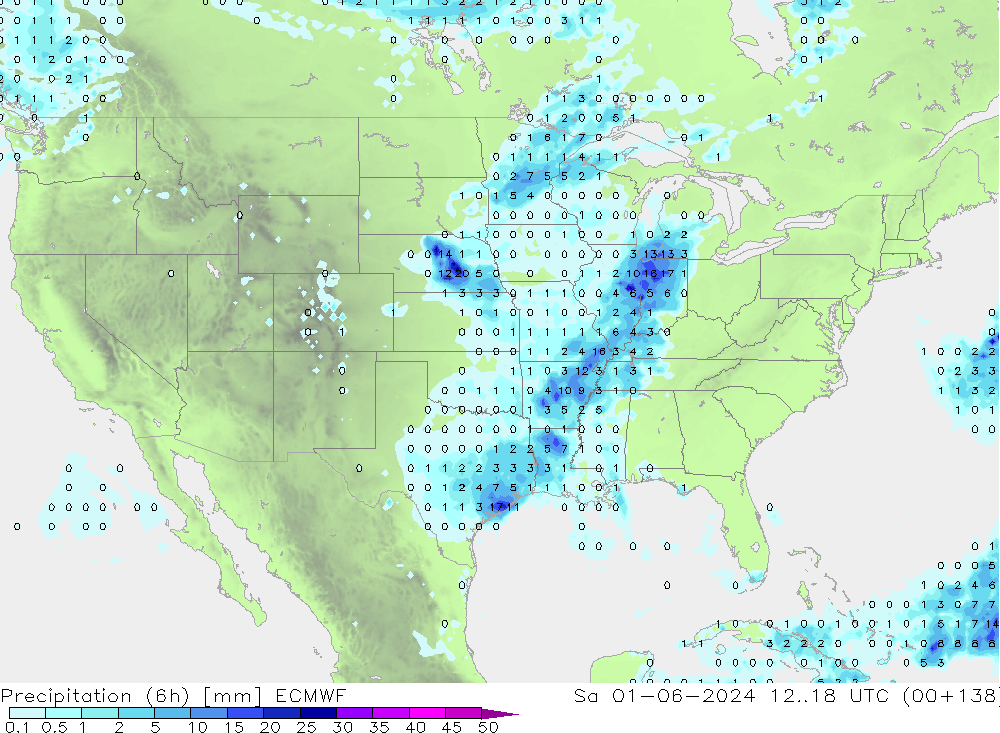 Z500/Rain (+SLP)/Z850 ECMWF So 01.06.2024 18 UTC