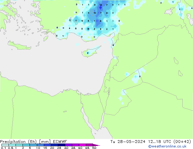 Z500/Rain (+SLP)/Z850 ECMWF  28.05.2024 18 UTC