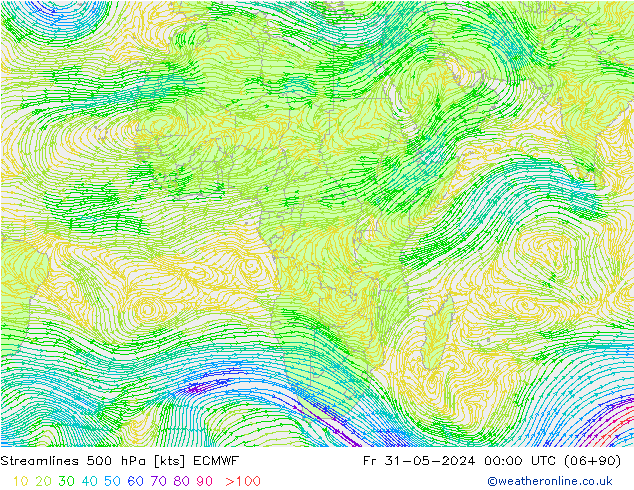  500 hPa ECMWF  31.05.2024 00 UTC