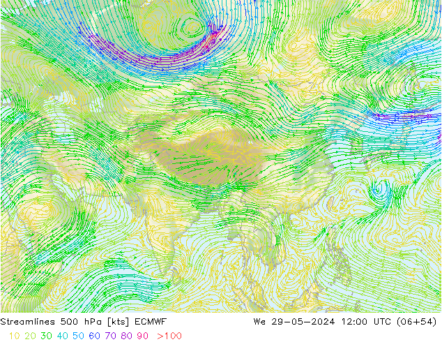  500 hPa ECMWF  29.05.2024 12 UTC