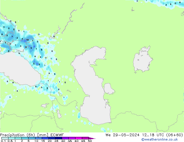 Z500/Rain (+SLP)/Z850 ECMWF We 29.05.2024 18 UTC