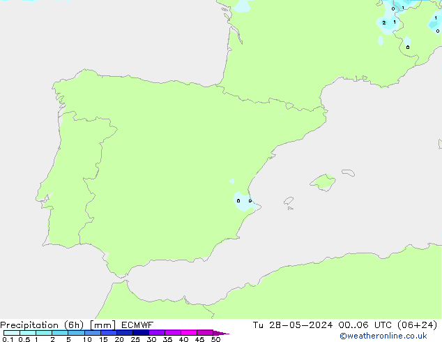 Z500/Rain (+SLP)/Z850 ECMWF Tu 28.05.2024 06 UTC