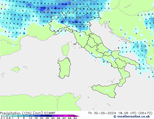  (12h) ECMWF  30.05.2024 06 UTC