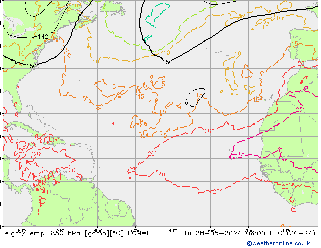 Z500/Rain (+SLP)/Z850 ECMWF Tu 28.05.2024 06 UTC