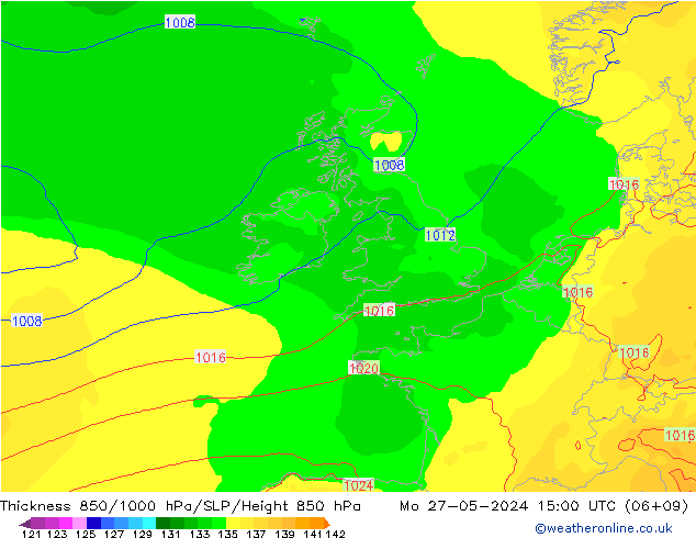 Thck 850-1000 hPa ECMWF Seg 27.05.2024 15 UTC