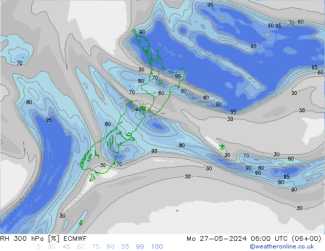 RV 300 hPa ECMWF ma 27.05.2024 06 UTC