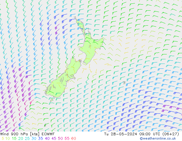  900 hPa ECMWF  28.05.2024 09 UTC