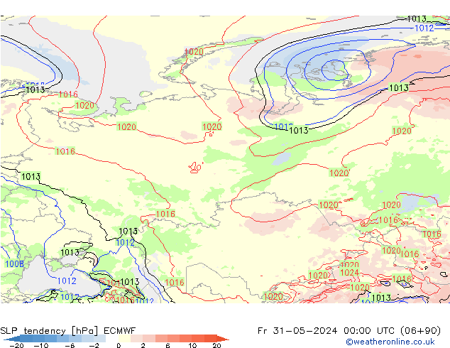   ECMWF  31.05.2024 00 UTC