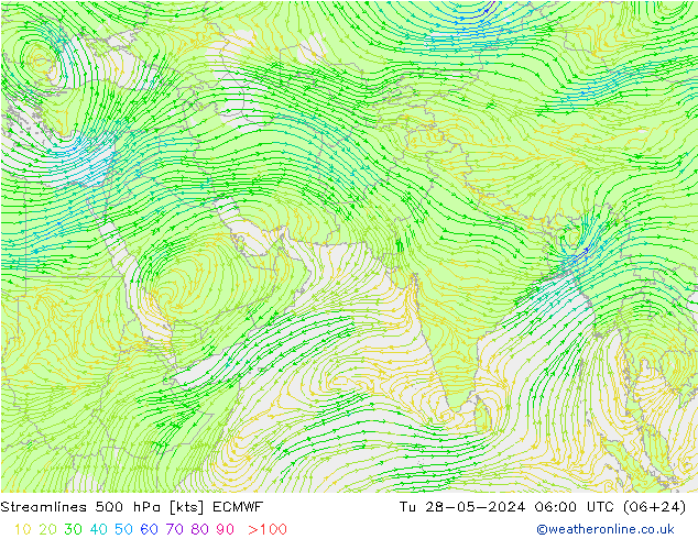 500 hPa ECMWF  28.05.2024 06 UTC