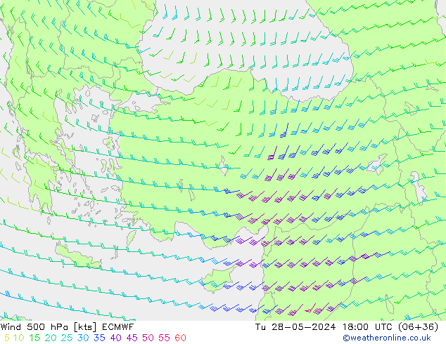  500 hPa ECMWF  28.05.2024 18 UTC