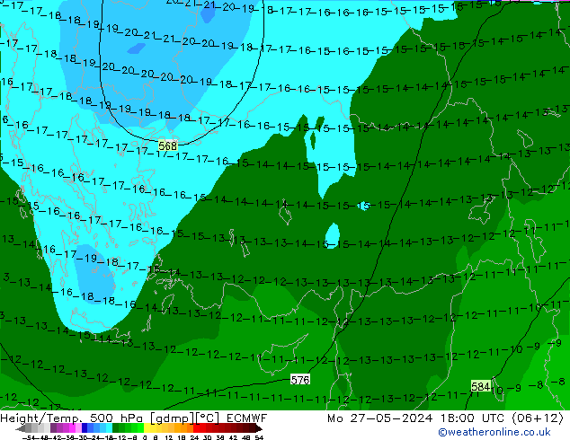 Z500/Rain (+SLP)/Z850 ECMWF Seg 27.05.2024 18 UTC