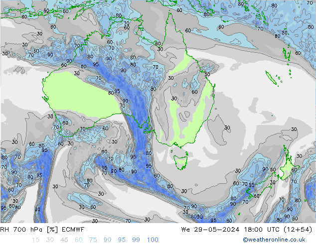 RV 700 hPa ECMWF wo 29.05.2024 18 UTC