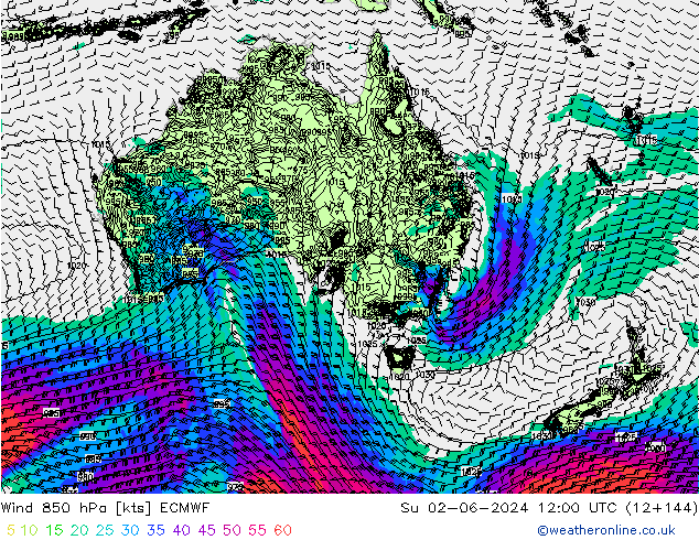 Wind 850 hPa ECMWF Ne 02.06.2024 12 UTC