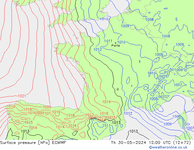      ECMWF  30.05.2024 12 UTC