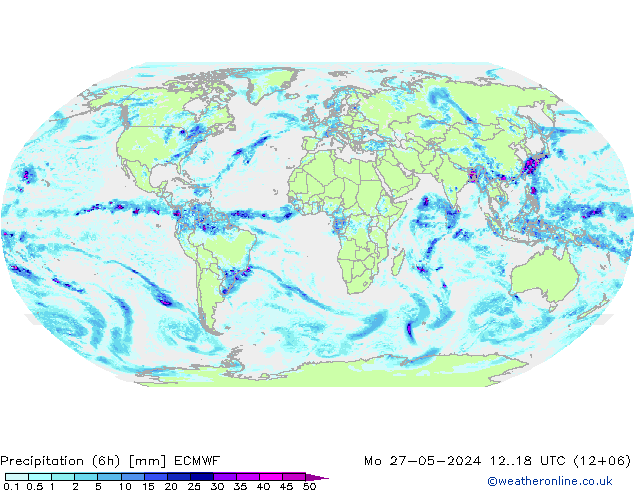 Z500/Rain (+SLP)/Z850 ECMWF  27.05.2024 18 UTC