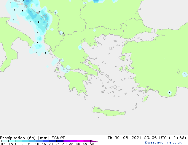 Z500/Rain (+SLP)/Z850 ECMWF Th 30.05.2024 06 UTC