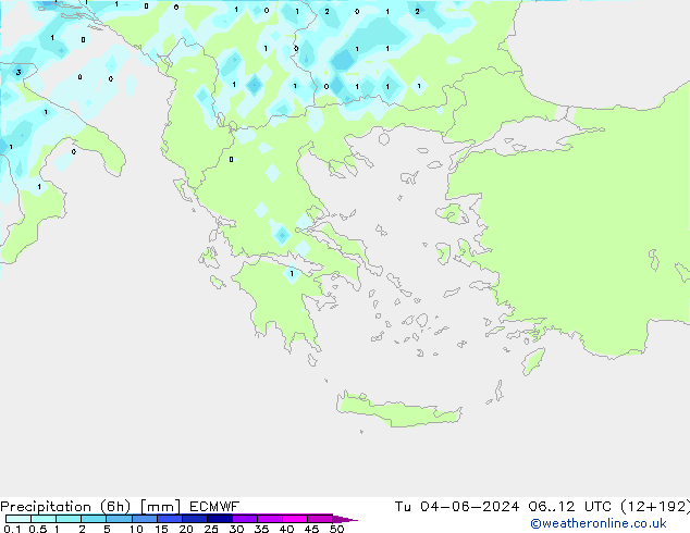 Z500/Rain (+SLP)/Z850 ECMWF Tu 04.06.2024 12 UTC