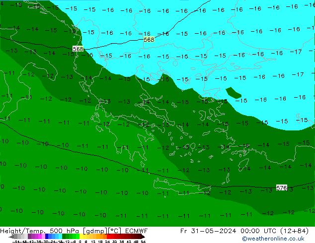 Z500/Rain (+SLP)/Z850 ECMWF Fr 31.05.2024 00 UTC