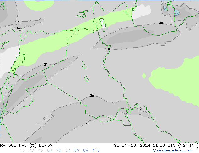 300 hPa Nispi Nem ECMWF Cts 01.06.2024 06 UTC