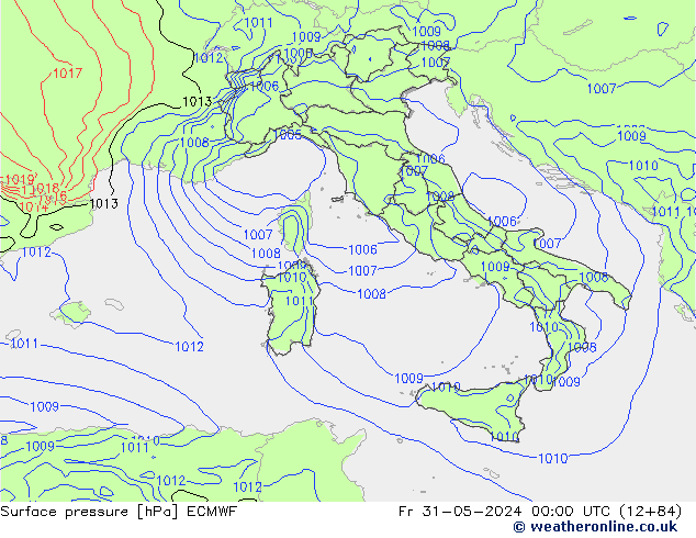      ECMWF  31.05.2024 00 UTC