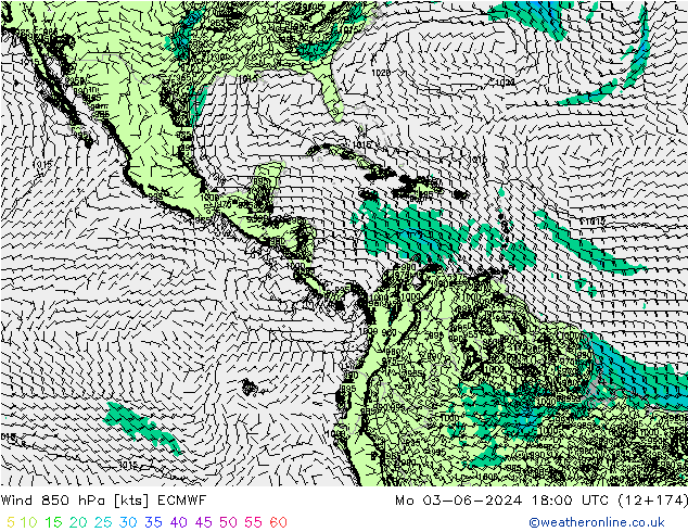 Wind 850 hPa ECMWF ma 03.06.2024 18 UTC