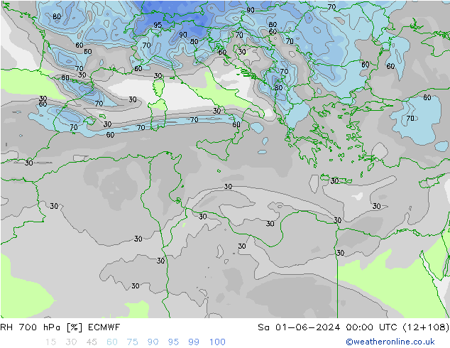 700 hPa Nispi Nem ECMWF Cts 01.06.2024 00 UTC