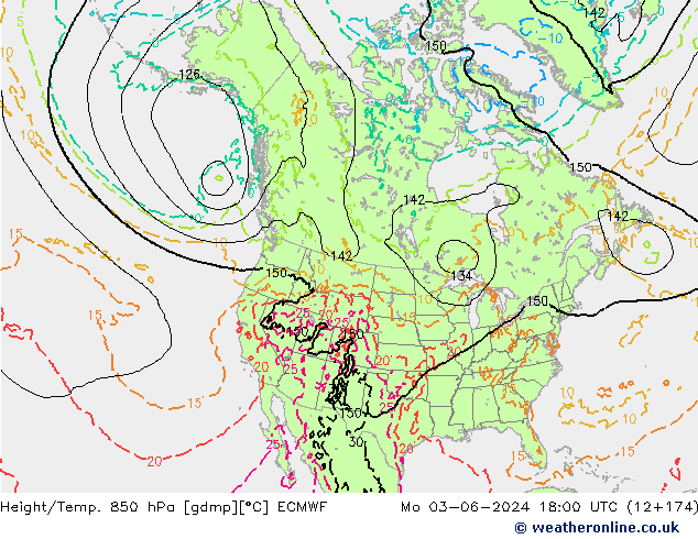 Z500/Regen(+SLP)/Z850 ECMWF ma 03.06.2024 18 UTC