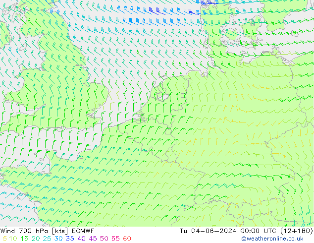  700 hPa ECMWF  04.06.2024 00 UTC