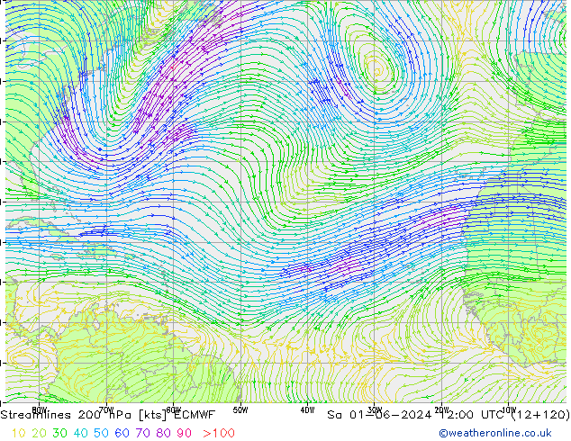  200 hPa ECMWF  01.06.2024 12 UTC