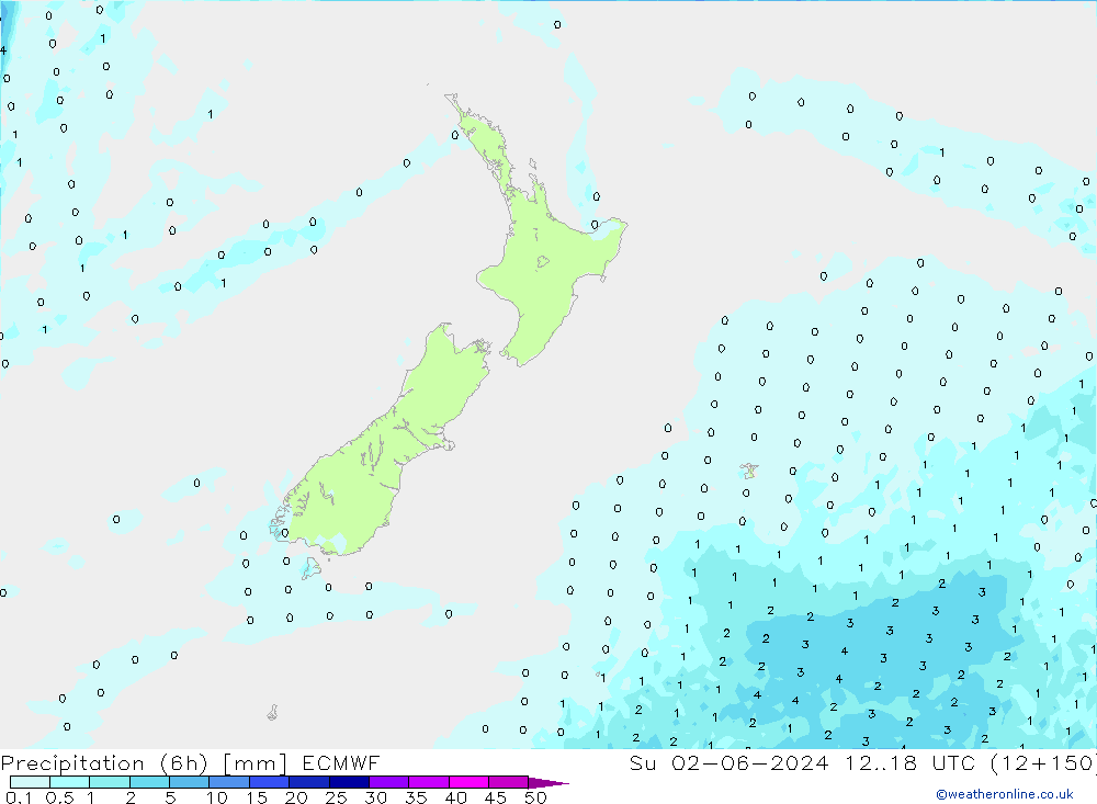 Z500/Rain (+SLP)/Z850 ECMWF Su 02.06.2024 18 UTC