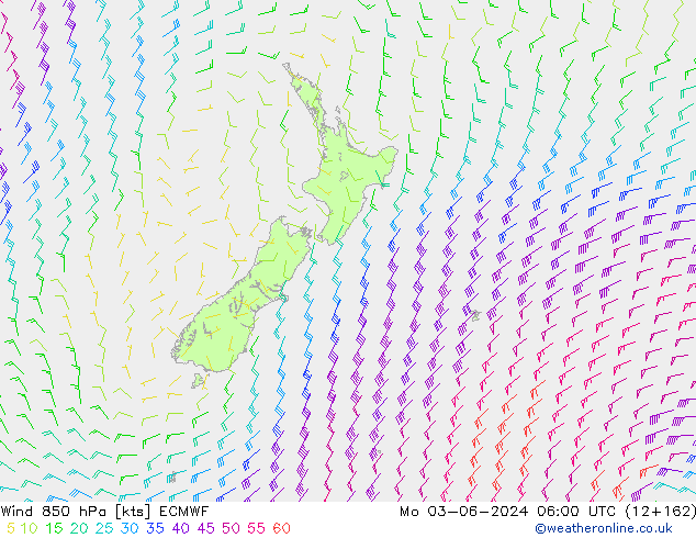 Wind 850 hPa ECMWF ma 03.06.2024 06 UTC