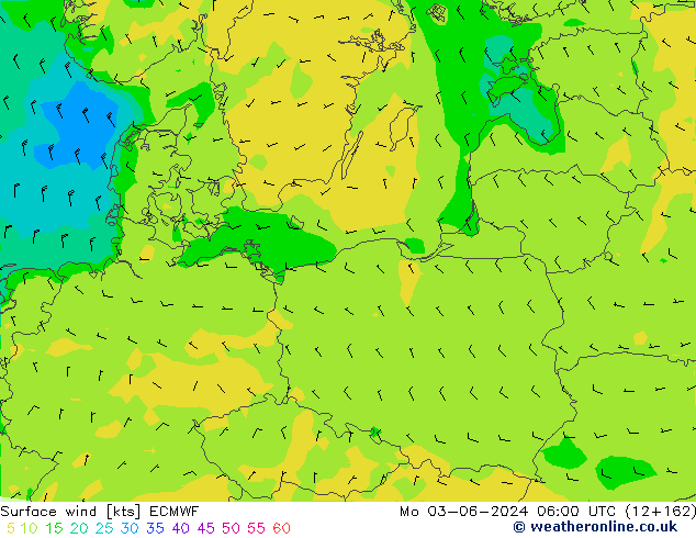  10 m ECMWF  03.06.2024 06 UTC