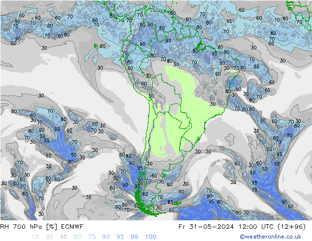 RV 700 hPa ECMWF vr 31.05.2024 12 UTC