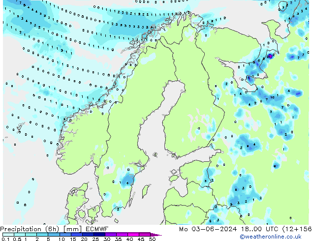 Z500/Regen(+SLP)/Z850 ECMWF ma 03.06.2024 00 UTC