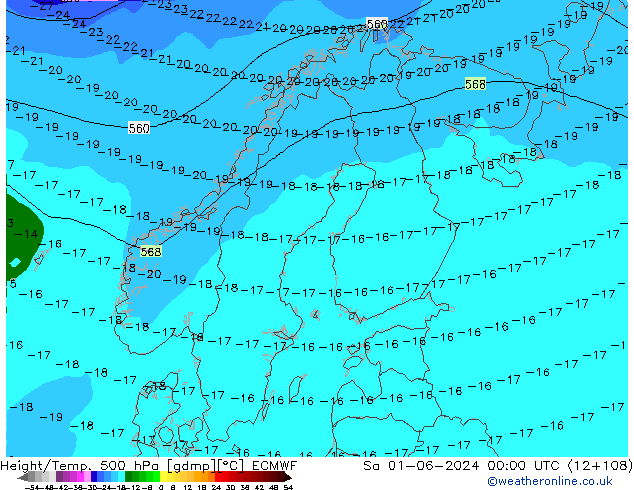 Z500/Rain (+SLP)/Z850 ECMWF sáb 01.06.2024 00 UTC