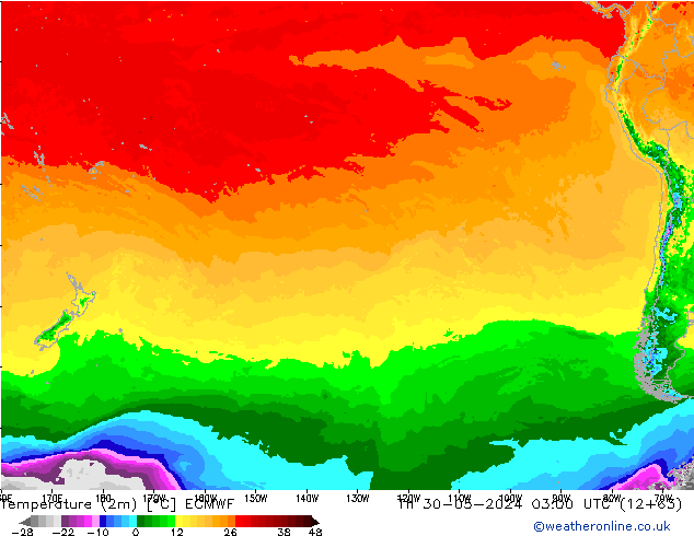     ECMWF  30.05.2024 03 UTC